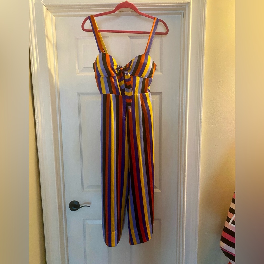 House of Harlow 1960 Striped Jumpsuit NWOT